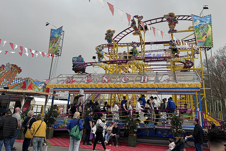 Der Wilde Maus auf dem Nürnberger Frühlingsfest 2024 (©Foto: Martin Schmitz)